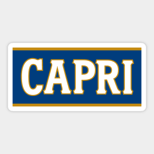 Capri Sticker